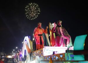 Melchor, Gaspar y Baltazar se preparan para iluminar las cabalgatas de Hidalgo