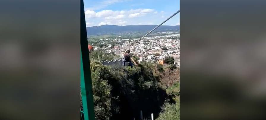 Así será la tirolesa del Parque Aventura, de Tulancingo