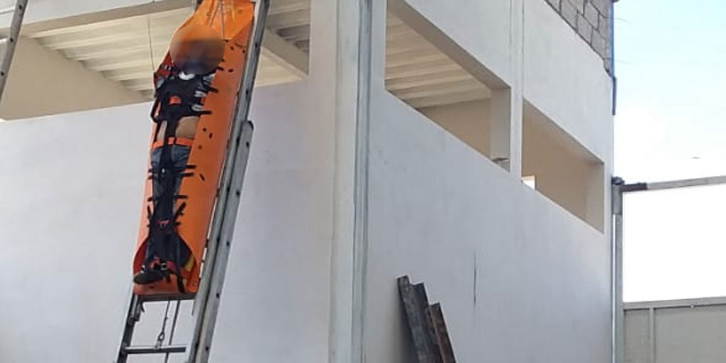 Hombre herido descarga eléctrica Ixmiquilpan