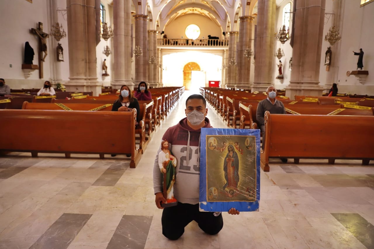 Misas en La Villita, con solo 160 feligreses