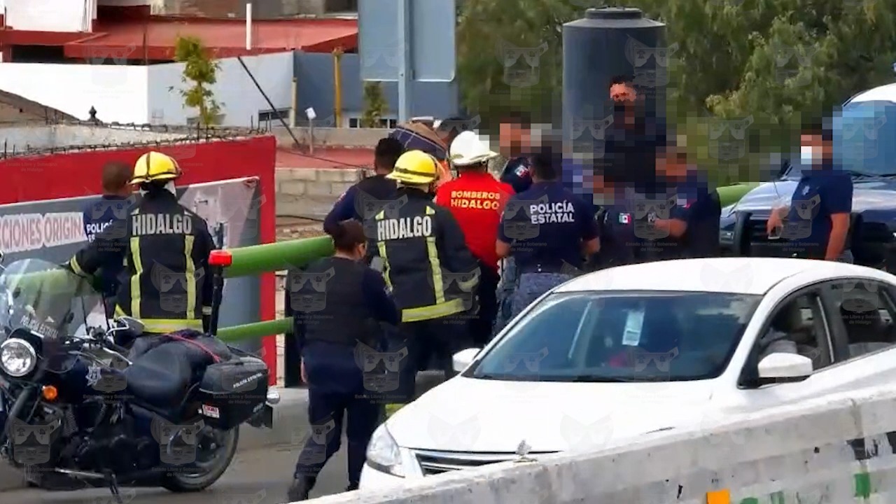 Agentes de SSP Hidalgo auxilian a ciudadanos en riesgo