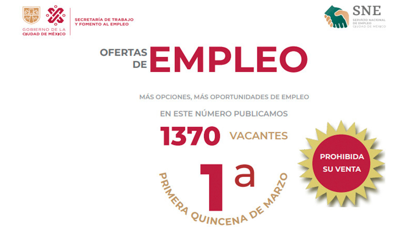 empleos Ciudad de México sueldos hasta 45 mil pesos