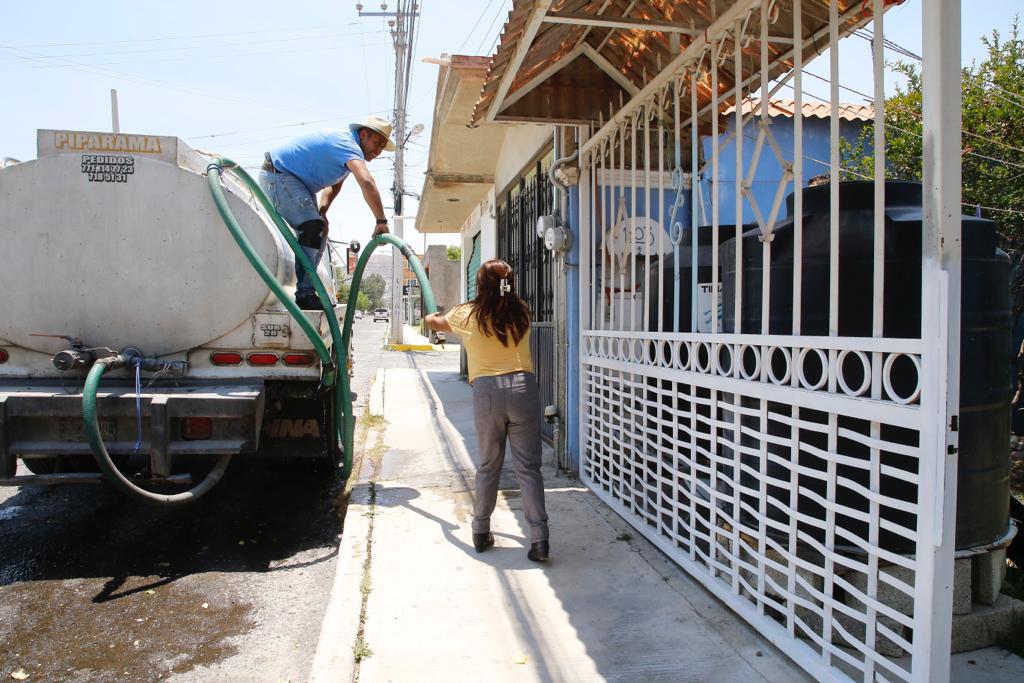 escasez agua Huejutla deben pipas