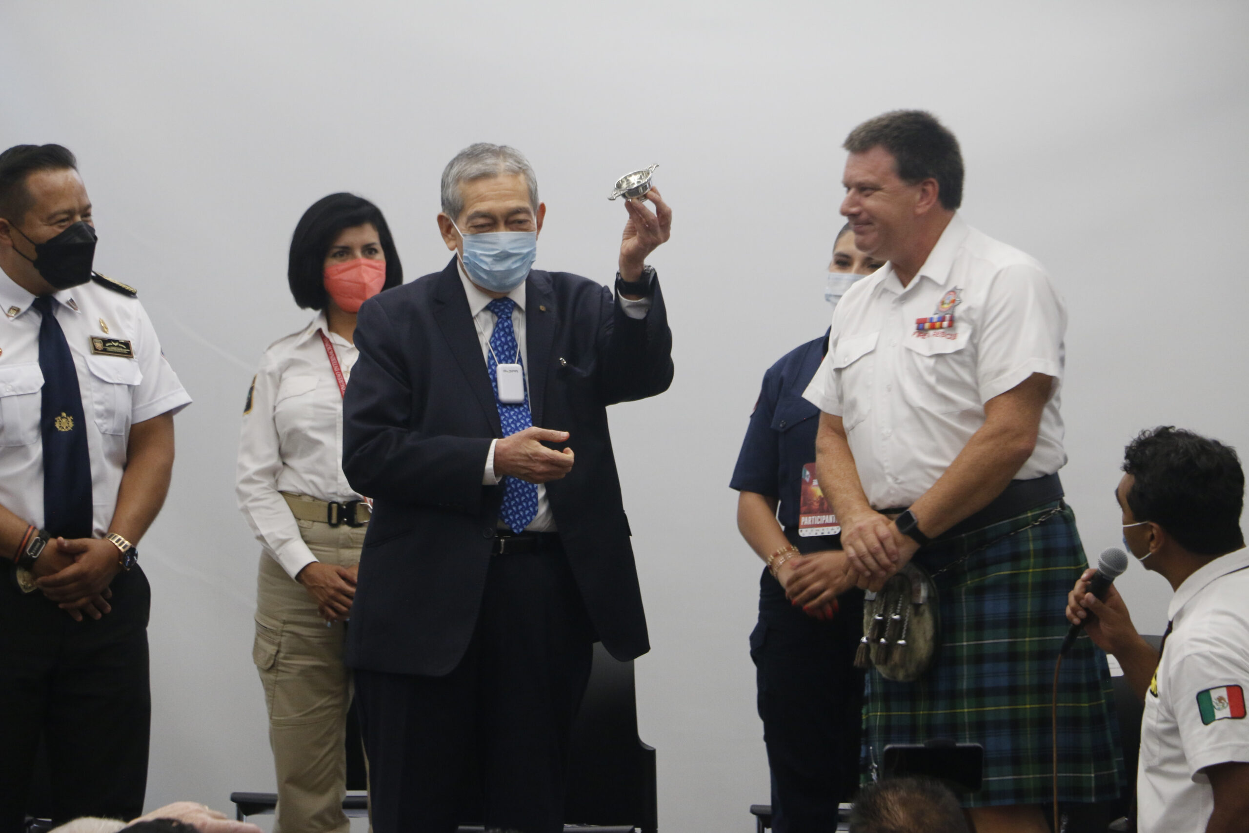 Inauguran cumbre de bomberos en Hidalgo