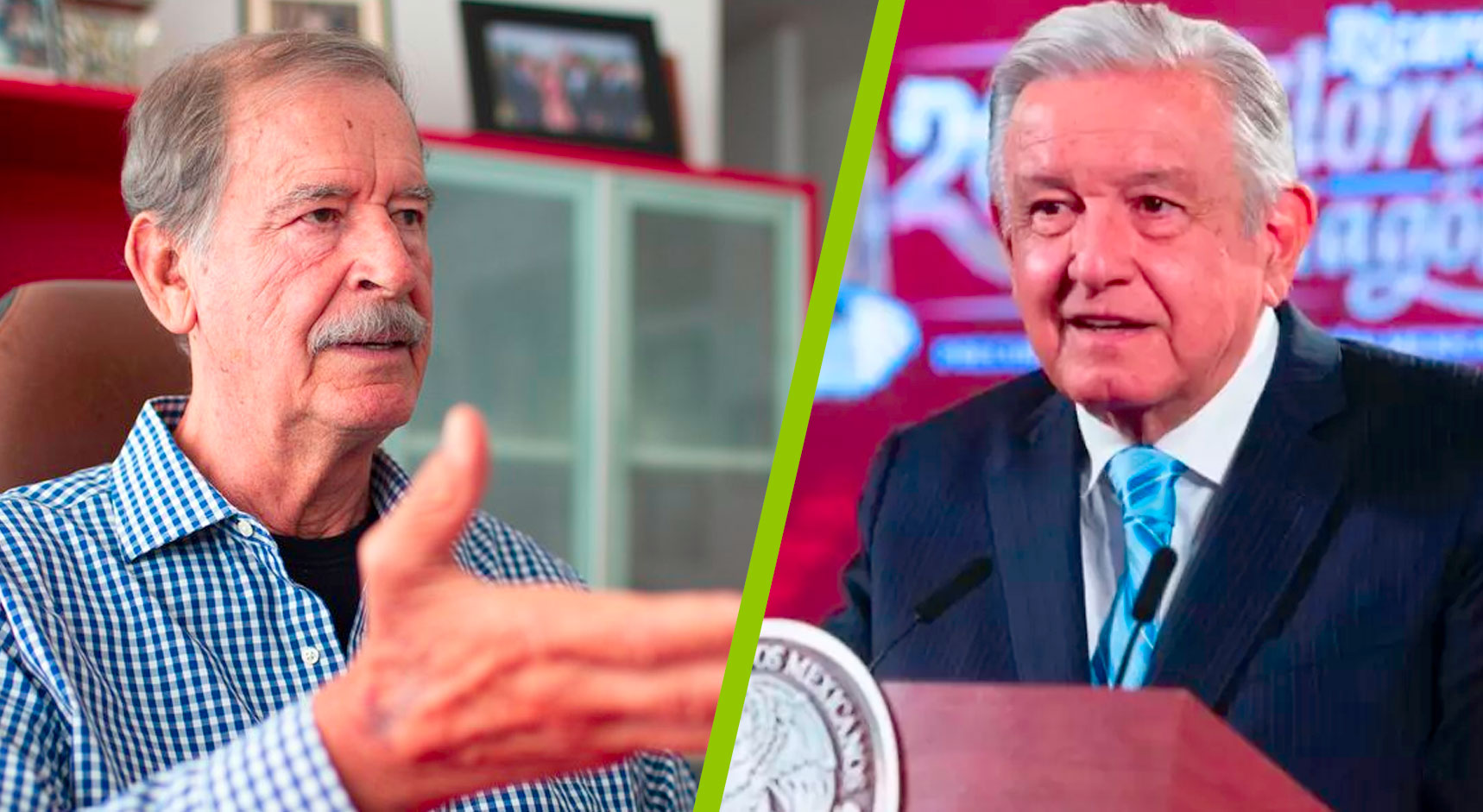 Vicente Fox arremete AMLO