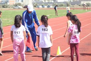 Liga de Atletismo Infantil actividad Carnaval de Pista