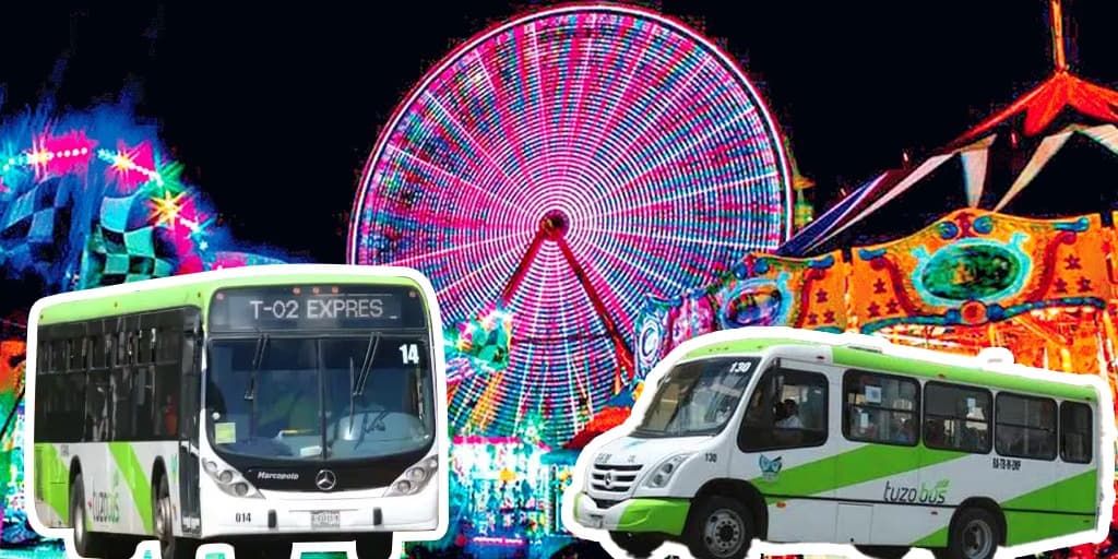 Así será el servicio de transporte durante la Feria de Pachuca 2024