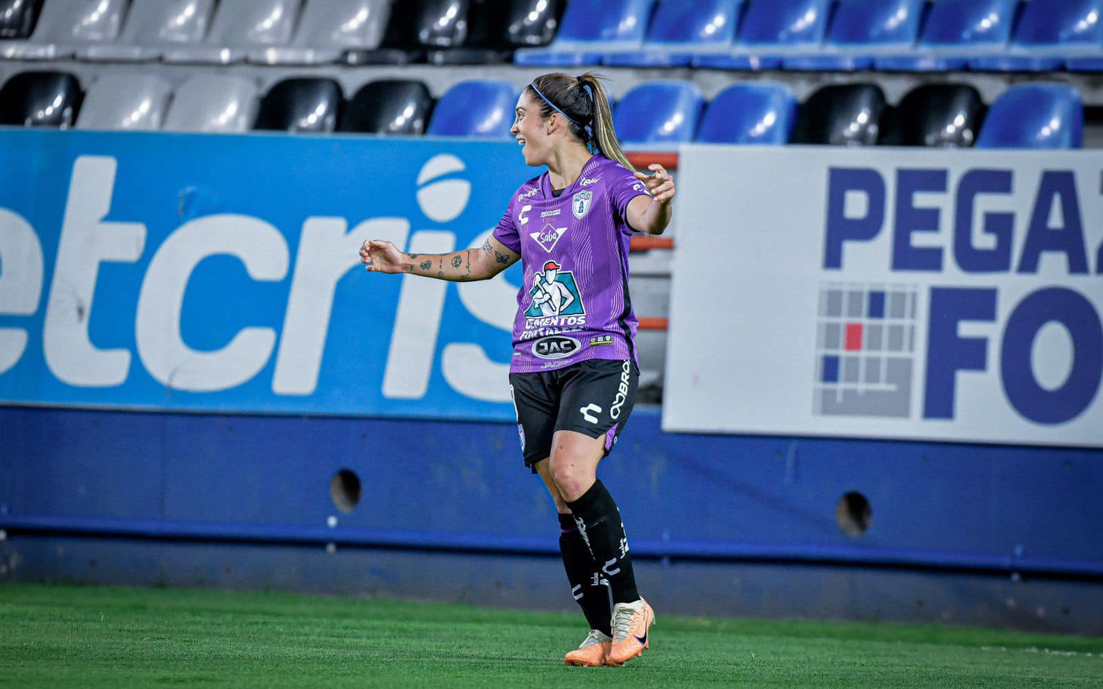 Priscila Chinchilla sufrió una grave lesión