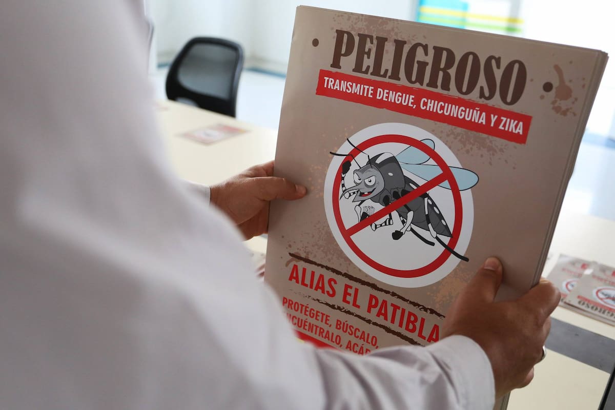 Los casos de dengue en aumento van en incremento