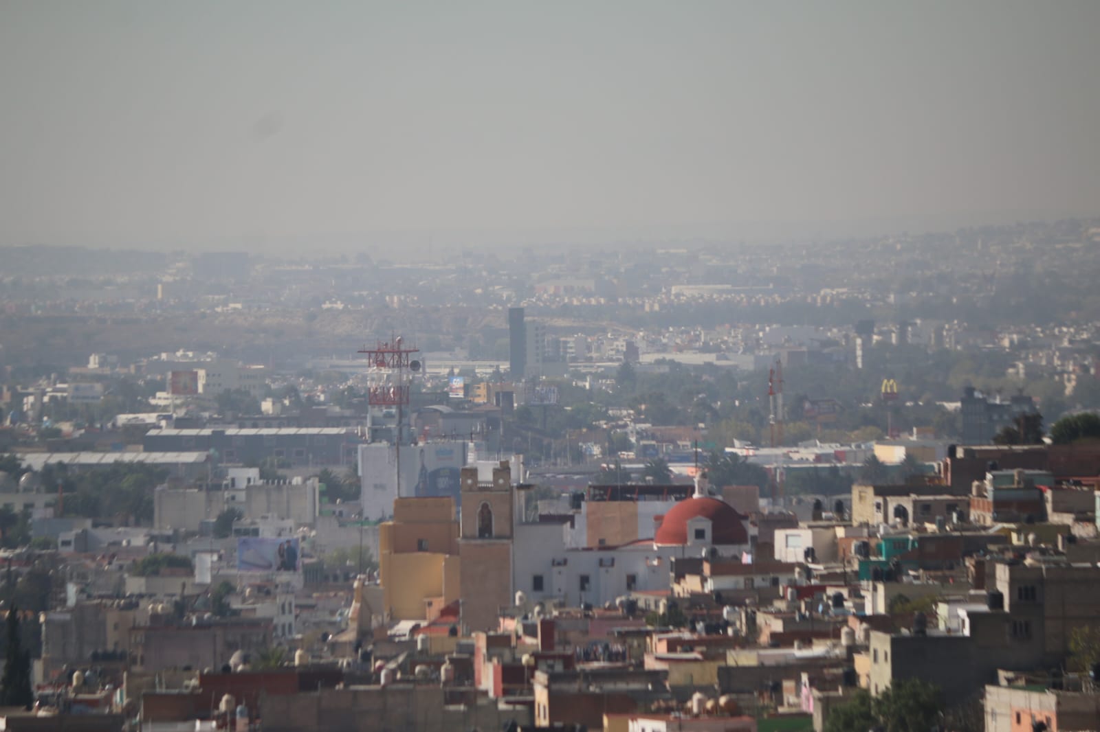 Reportaron mala calidad del aire en 7 estaciones de Hidalgo