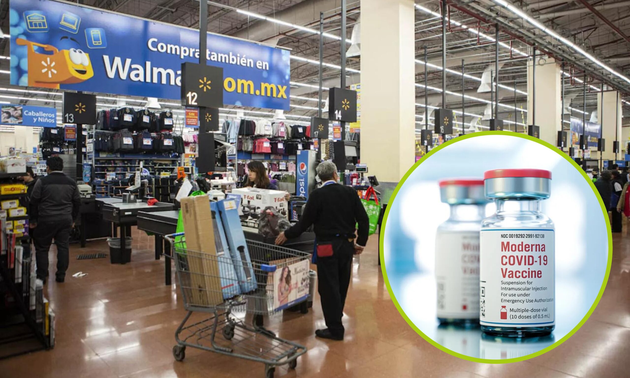 Walmart México pone a la venta la vacuna Spikevax de Moderna contra el Covid-19