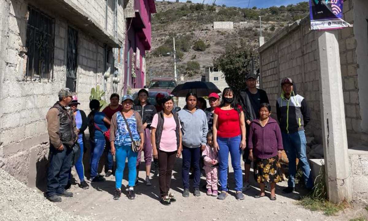 Falta agua en Camelia