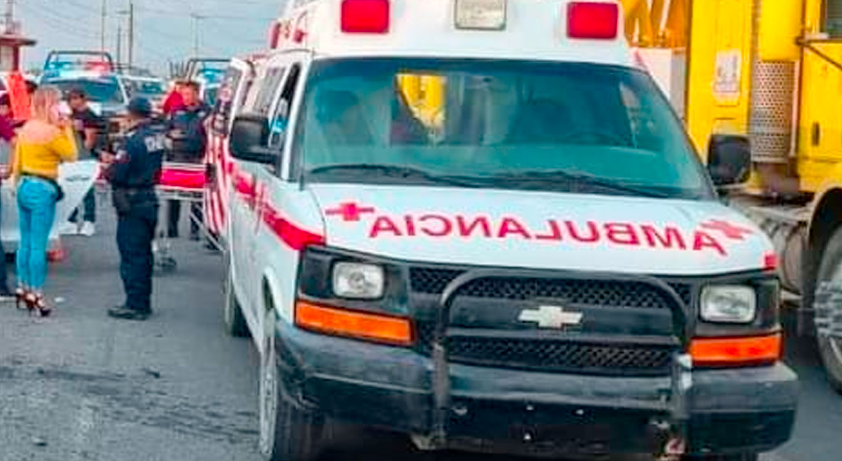 Se accidentan Policías Bancarios en Tepeji del Río