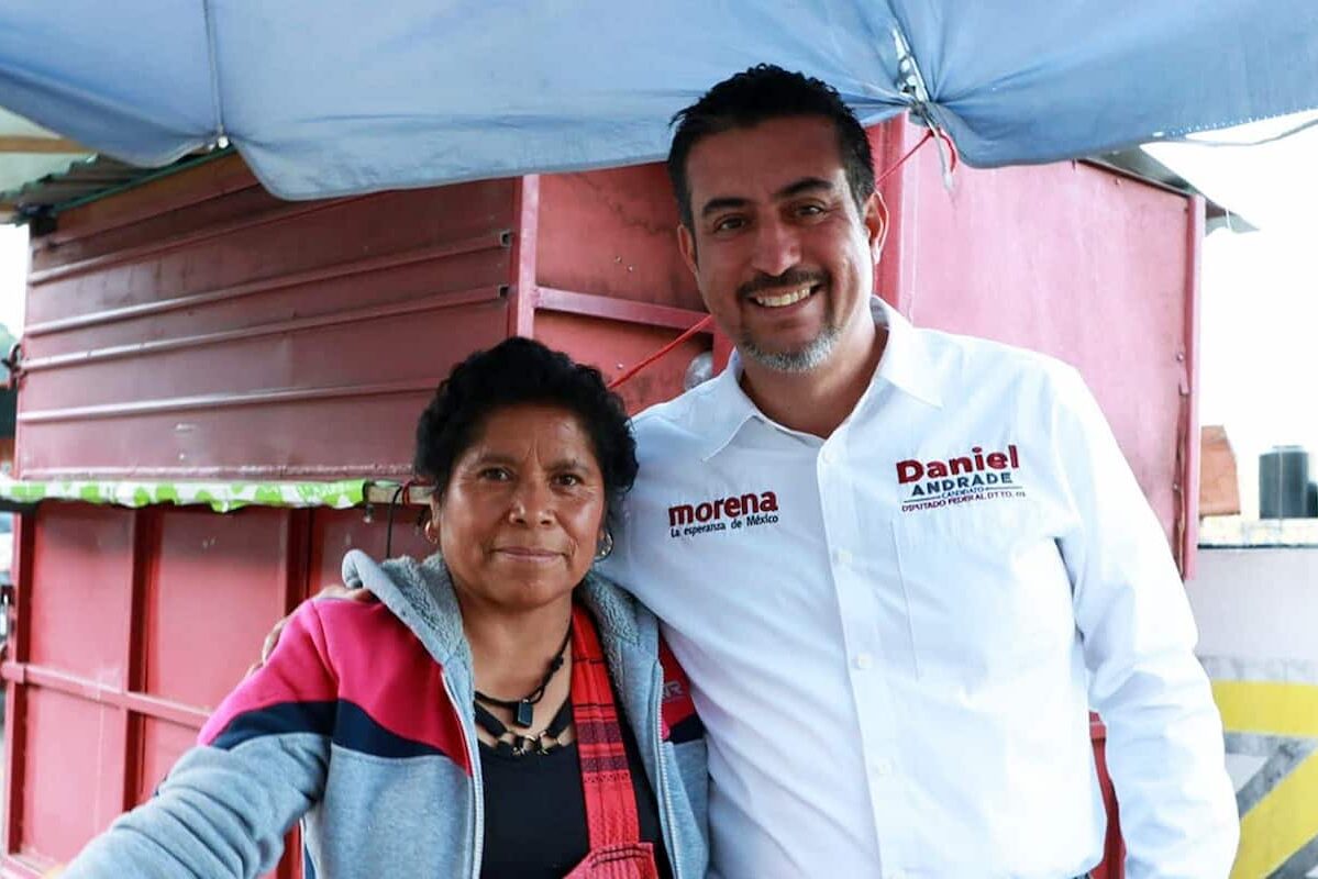 Asegura Daniel Andrade que hay aceptación en su campaña