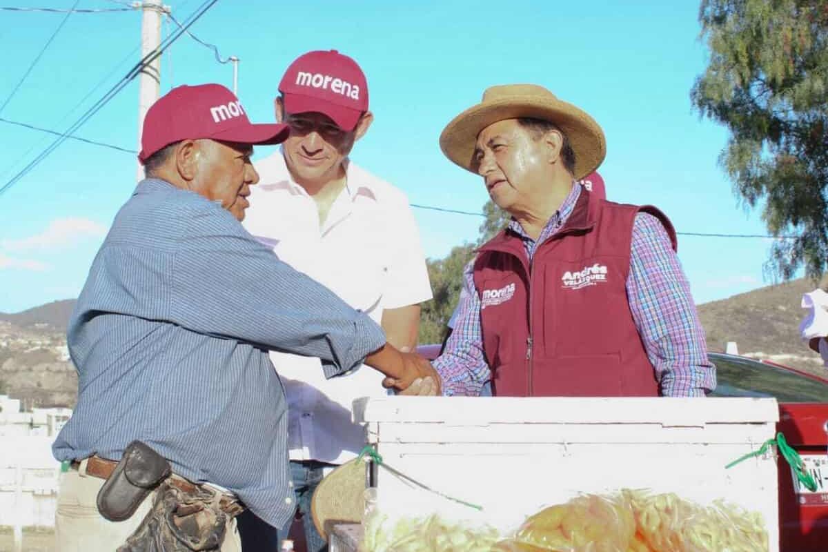Promete Andrés Velázquez que atenderá la inseguridad