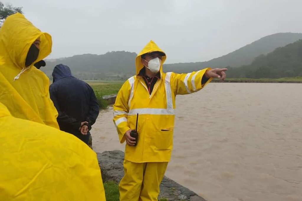 Cabecera de Santiago Tulantepec, proclive a inundaciones