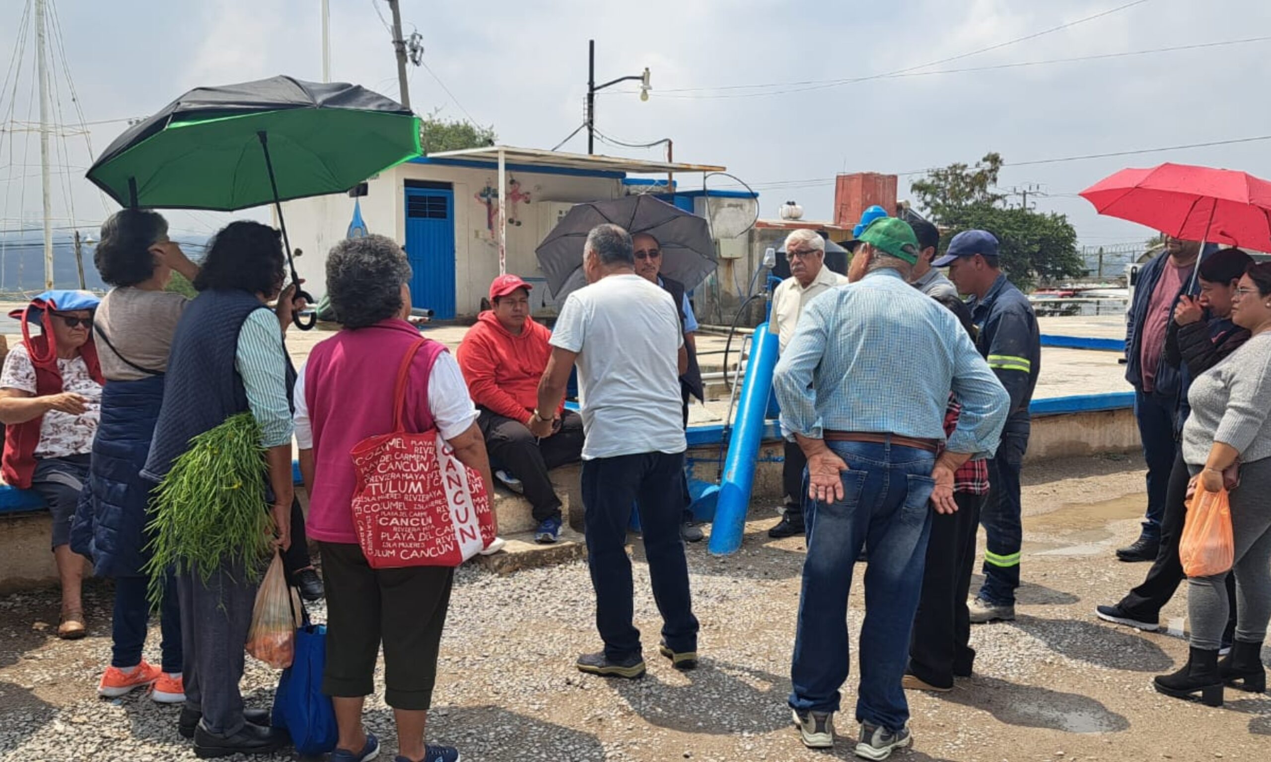 Protestan en Tula por falta de agua: Habitantes denuncian cortes de energía y adeudo millonario