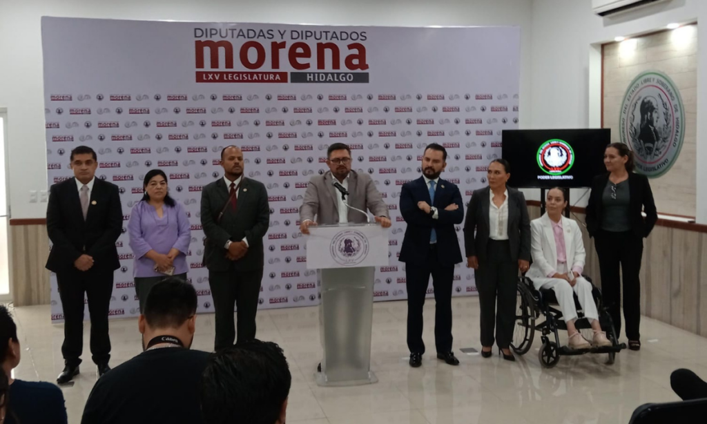 GPI se incorpora a Morena en el Congreso de Hidalgo