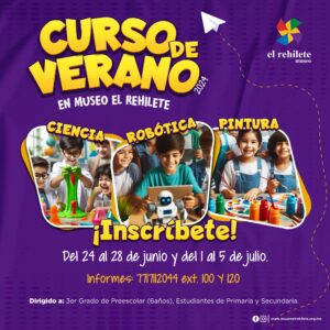 Anuncia El Rehilete inscripciones al Curso de Verano 2024