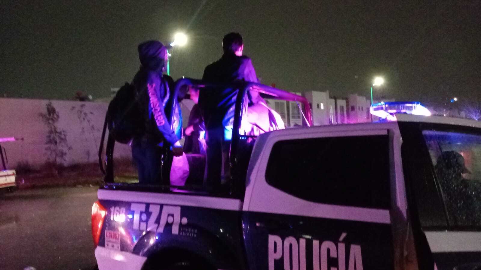 Policía realizando patrullajes, aunque los residentes piden más intervención