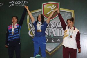 Hidalguense Danna Paola Cortés da plata y bronce, en halterofilia