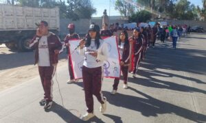Ante robos a escuelas de Michimaloya, Tula, comunidad estudiantil se manifiesta