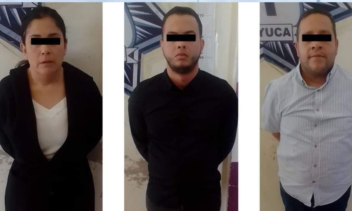 Detienen a tres venezolanos por robo de tarjetas bancarias, en Tizayuca