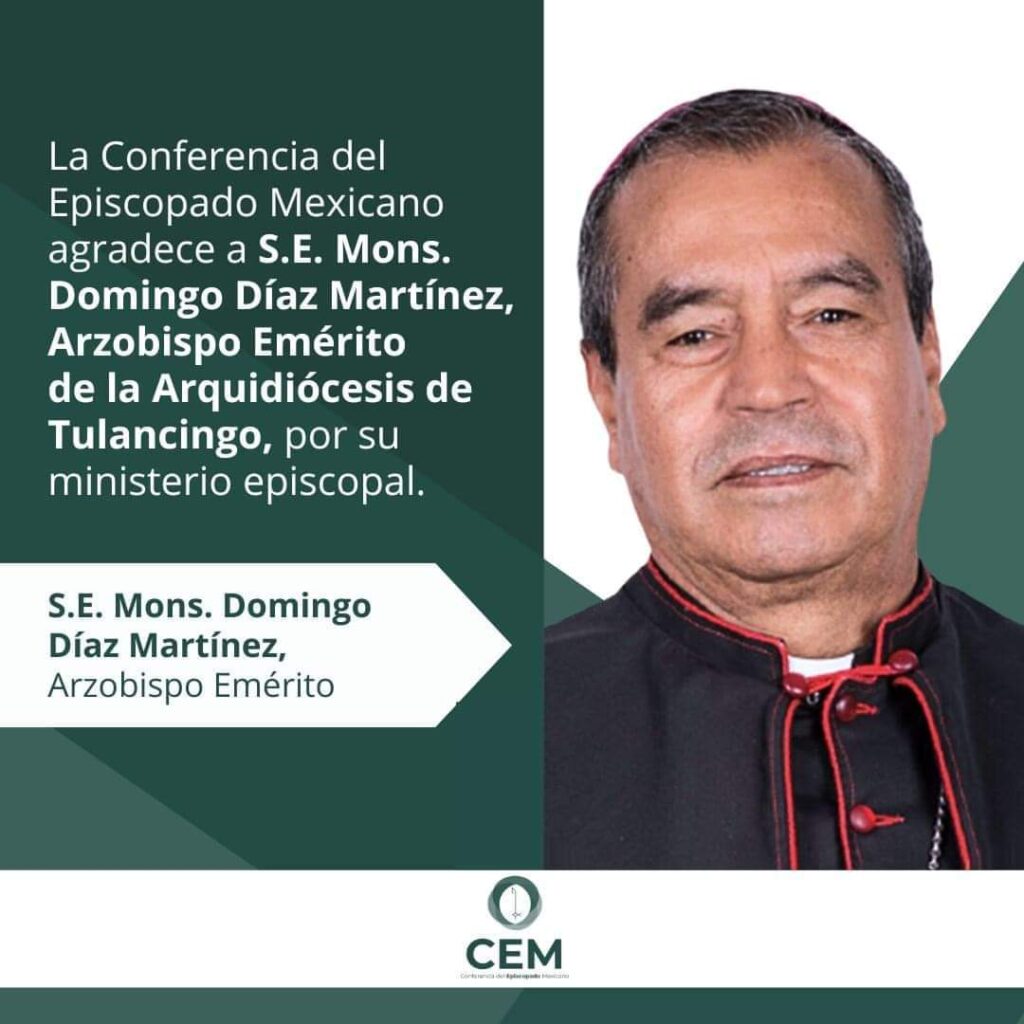 Nombra Papa Francisco nuevo arzobispo de la Arquidiócesis de Tulancingo
