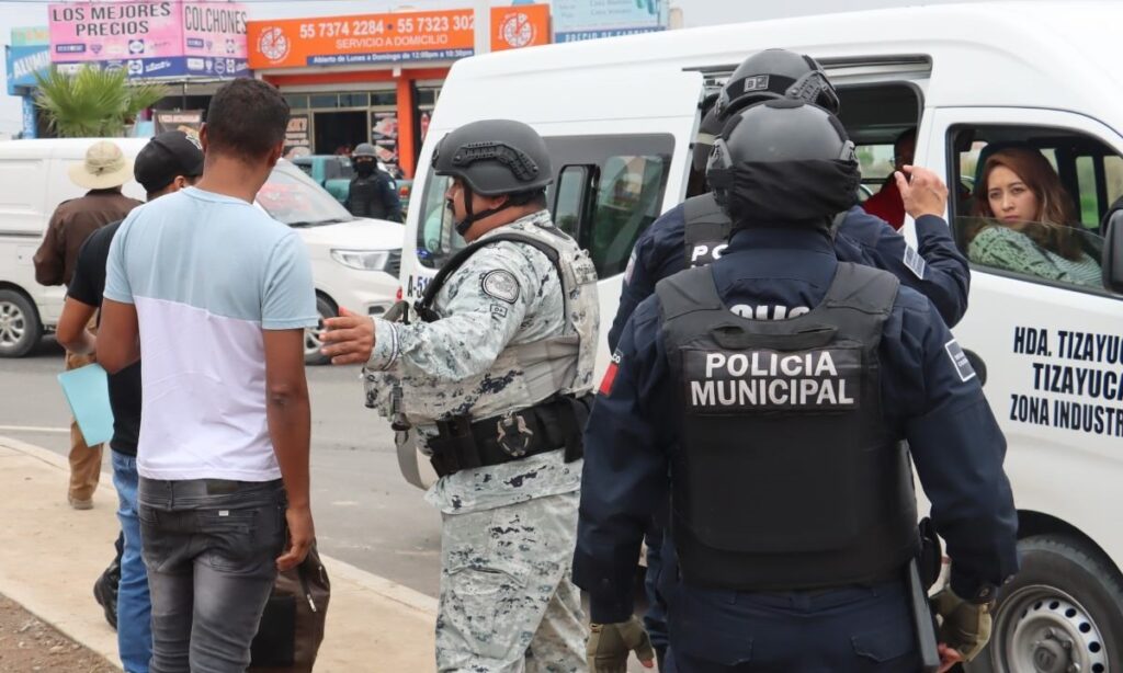 Se mantienen los operativos de Migración en Tizayuca