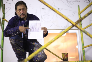 Jesús Rodríguez Arévalo, muralista michoacano, ha llevado su arte a México y más allá.