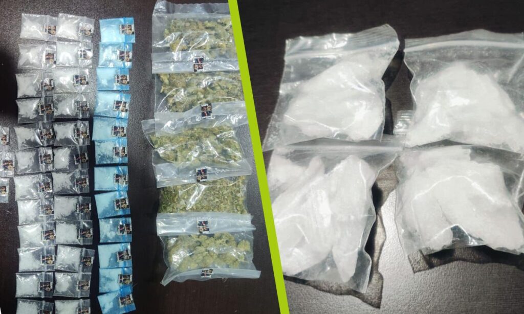¿Qué drogas se aseguraron en operativos hechos en municipios de Hidalgo?