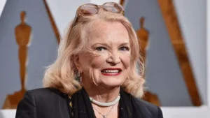 Gena Rowlands padecía de Alzheimer