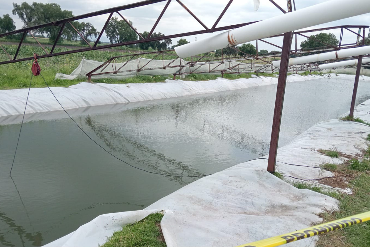 Joven intentó nadar y terminó ahogado en captadora de agua, en Tizayuca