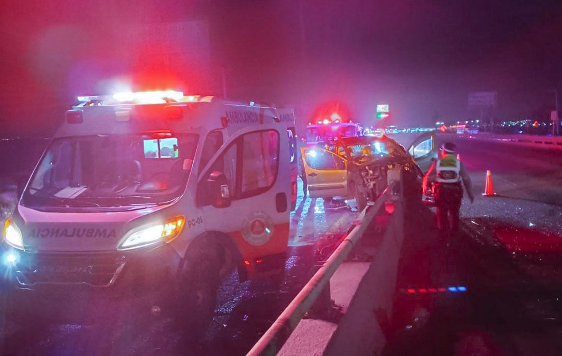 Rescate dramático en la México–Pachuca, tras accidente