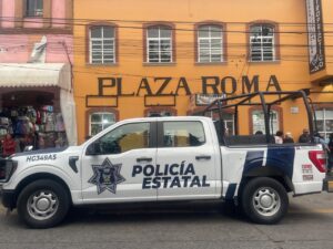 Oficiales de Hidalgo en plena acción durante el operativo en Tulancingo.