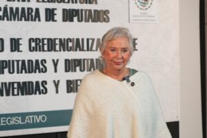 La diputada federal de Morena y ministra en retiro, Olga Sánchez Cordero, fue sometida a una operación a corazón abierto a finales de 2017