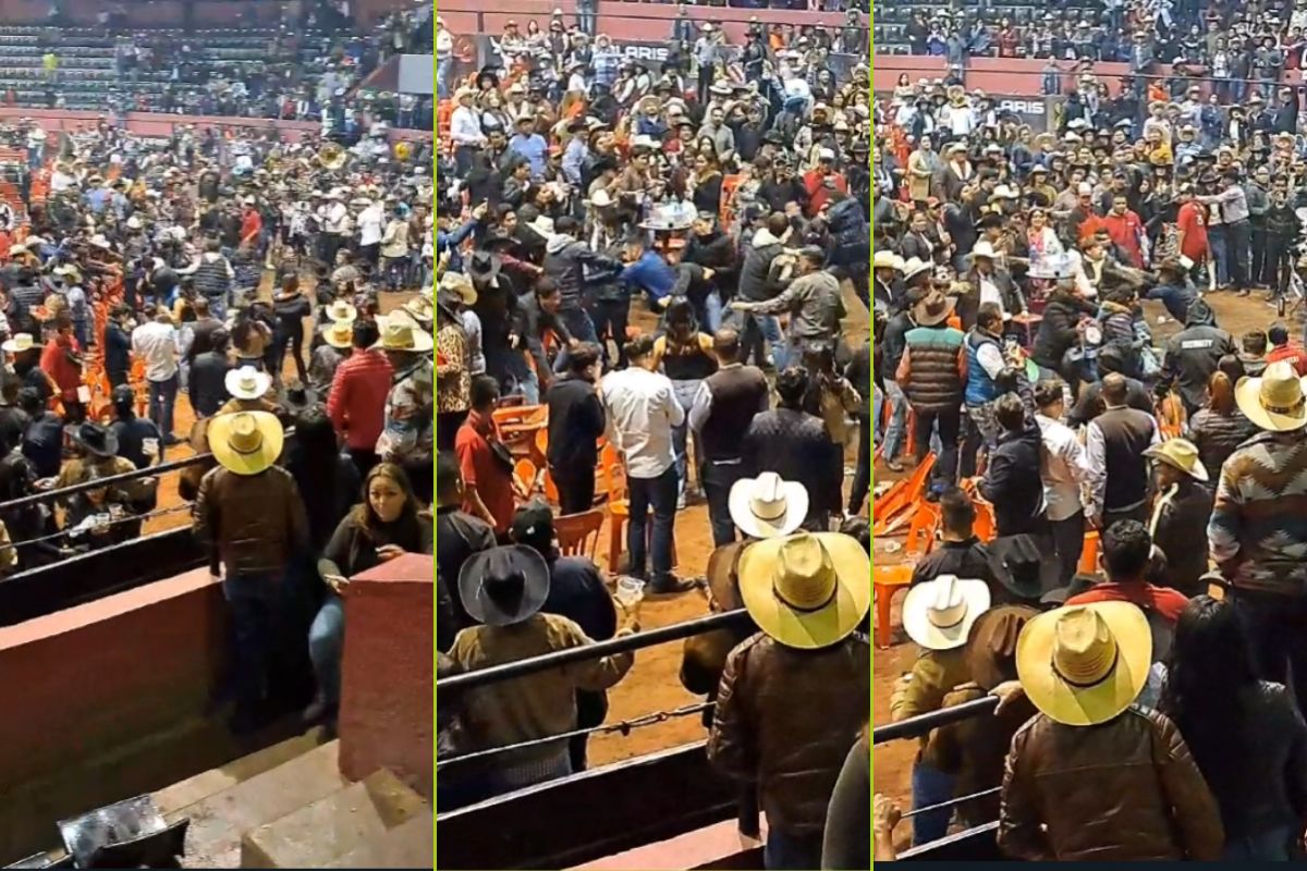 Trifulca en la zona VIP del rodeo Cuernos Chuecos deja varios lesionados, incluidos menores de edad
