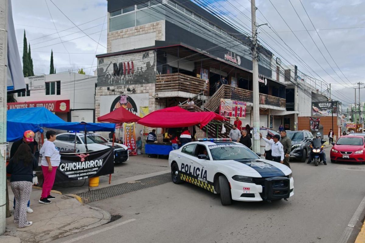 El operativo forma parte de las acciones para mejorar la seguridad vial durante la feria
