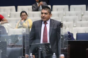 Edgar Hernández Dañu enfrenta su proceso por narcomenudeo en un hotel
