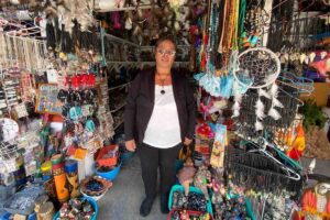  María Montoya, artesana originaria de Tula, recuerda como perdió toda su mercancía durante la inundación de 2021