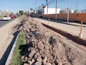 El bulevar Santa Catarina es otra de las vías de comunicación afectadasFoto: Archivo