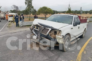 Autoridades de Tizayuca actuaron para atender a los heridos tras el accidente en la autopista