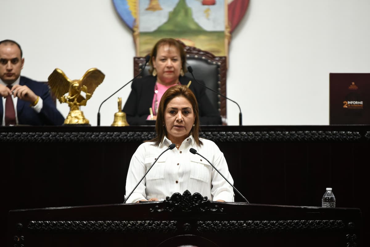 La titular de Semarnath, Mónica Mixtega, informa sobre avances ambientales en Hidalgo