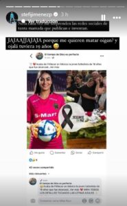 Stefani Jiménez desmintió los rumores sobre su muerte en redes sociales