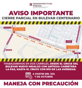Conductores en Pachuca deberán tomar rutas alternas
