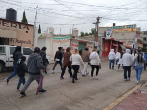Habitantes de San Agustín Tlaxiaca se manifestaron 