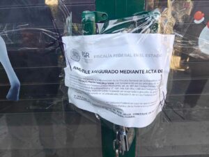 El operativo tomó lugar en las primeras horas del día, cuando los elementos de la FGR arribaron al lugar 