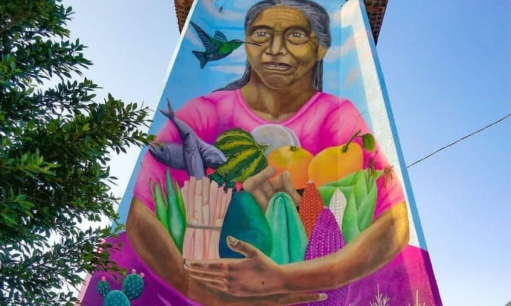 Jacala, su historia y sus tradiciones quedaron plasmados en un mural; conoce el proyecto