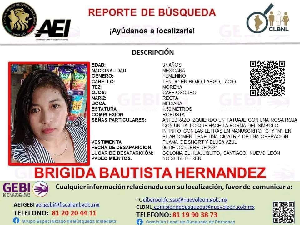 Mujer de Xochiatipan, Hidalgo, fue localizada sin vida en Nuevo León; ¿qué ocurrió?
