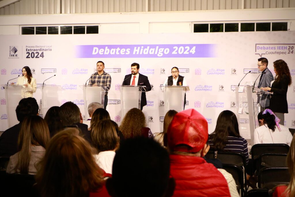 El PAN y el PVEM fueron los ausentes en el debate por Cuautepec de Hinojosa 
